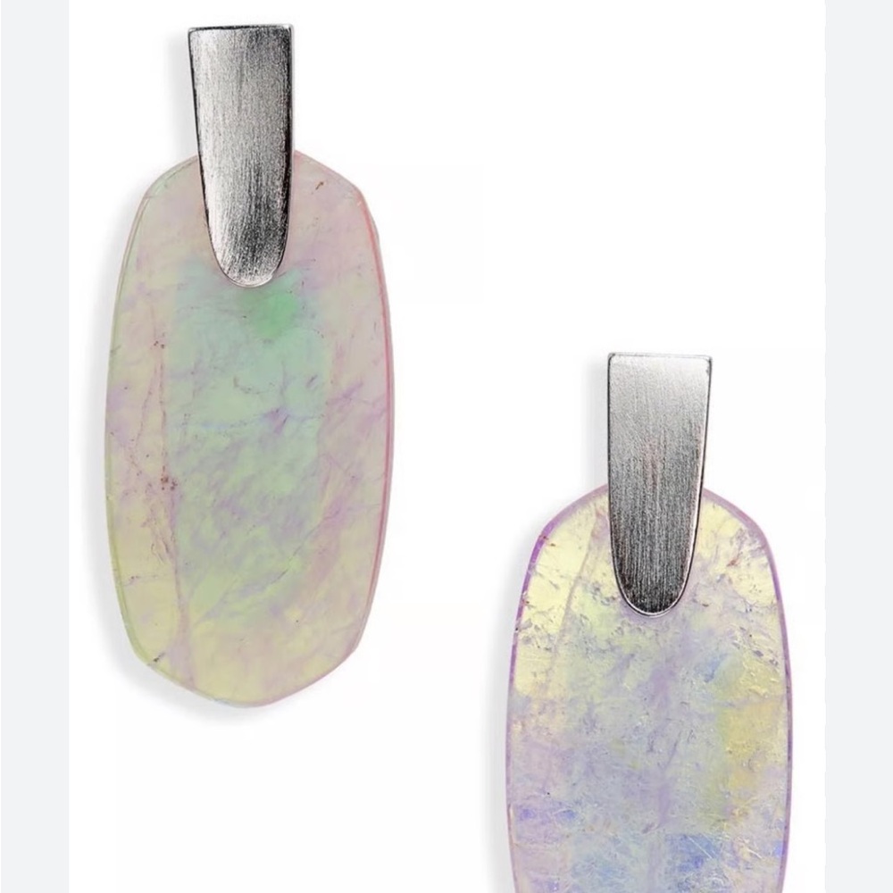 Kendra Scott Aragon Amethyst Dichroic Foil